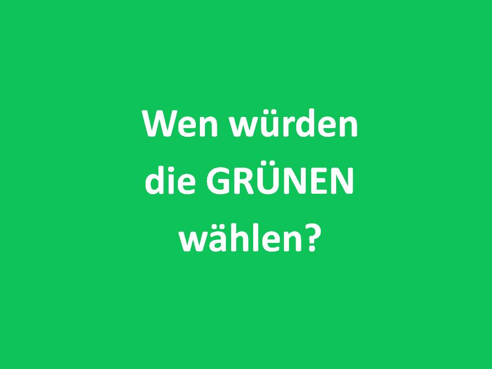 Read more about the article Kein Interview von den Grünen.